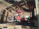 timber sheeting accommodates utilities